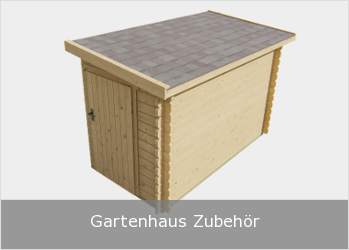 Gartenhaus Zubehör