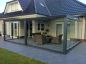 Preview: Wintergarten 400x300 mit Glasschiebesystem und VSG- Bedachung