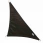 Preview: Nesling 90° Coolfit Sonnensegel 3-Eck 400x400x570 cm Schwarz