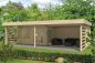 Preview: Gartenhaus Lilou 40mm 820x490cm